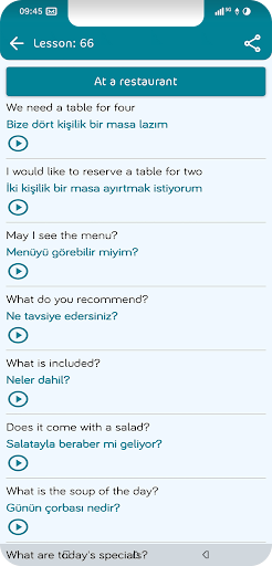 Turkish Lessons Learn  speak