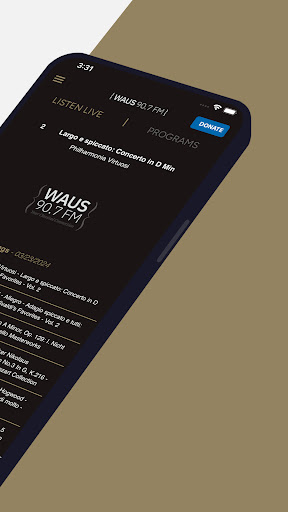WAUS 90.7 FM Screen 2