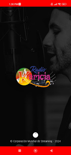 Android application Radio Karicia 104.5 FM screenshort
