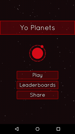 Android application Yo Planets screenshort