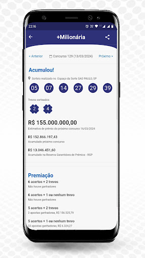Resultados Loterias Screen 2