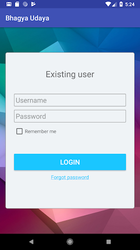 Android application Bhagyauday screenshort