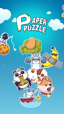 #1. Paper Puzzle (Android) By: JY GAME Inc