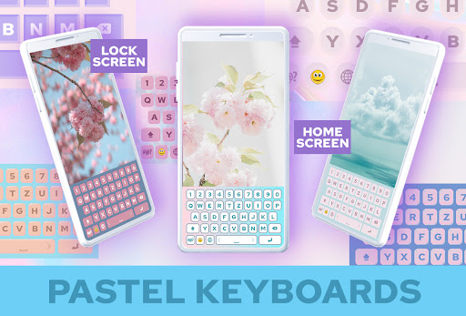 Android application Pastel Color Theme Keyboard screenshort