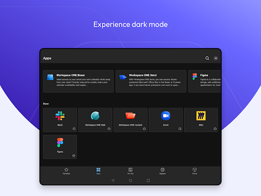 Screenshot of Intelligent Hub
