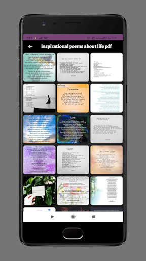 inspirational poems about life Screen 3