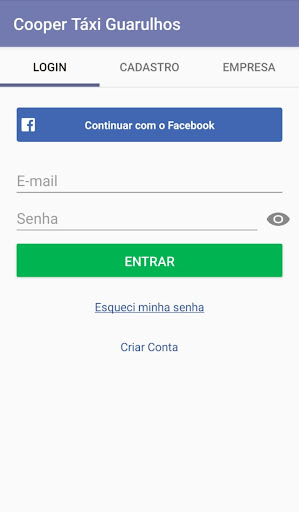Android application Cooper Guarulhos screenshort