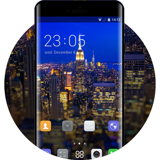 Theme for Gionee S6 Pro HD Night City