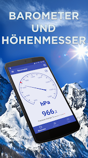 Barometer und Höhenmesser Captura de pantalla