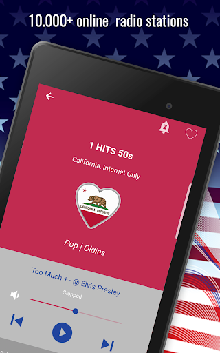 Screenshot of USA Radio 10.000+ Stations