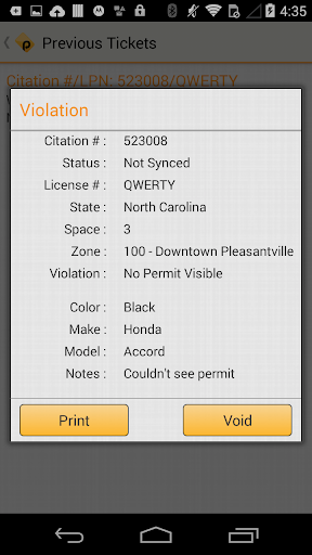 Passport OpsMan Mobile Screen 3