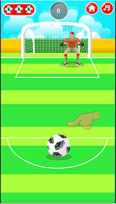 Penalty football - Screenshot 2