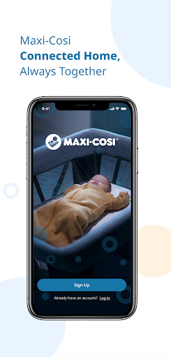 Android application Maxi-Cosi Connected Home screenshort