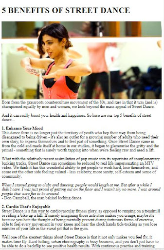 How to Do Street Dancing Moves ekran görüntüsü