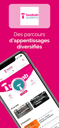 Android application Baobab Academy screenshort