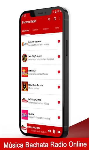 Bachata Radio Screen 2