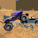 Monster Truck Drive Police Car Chase icon