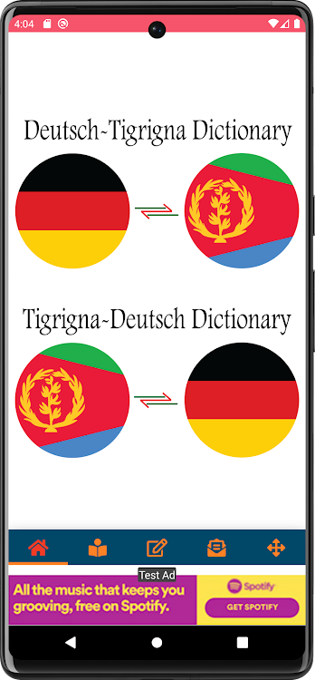 Tigrigna to German Dictionary - 6.0.1 - (Android)