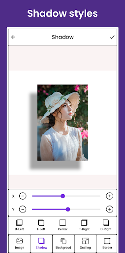 Android application Drop Shadow Photo Editor Umbra screenshort