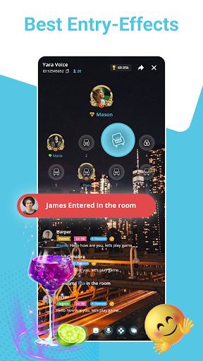 YARA - Voice Chat Screen 2