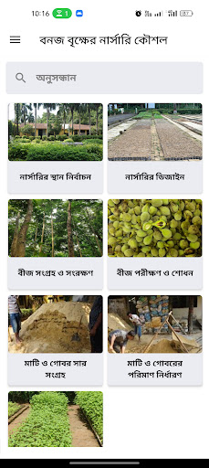 বনজ বৃক্ষের নার্সারি কৌশল Screen 2