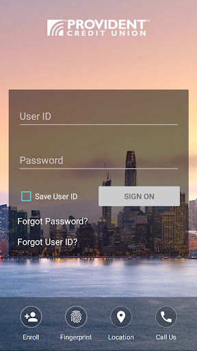 Android application Provident Credit Union Mobile screenshort