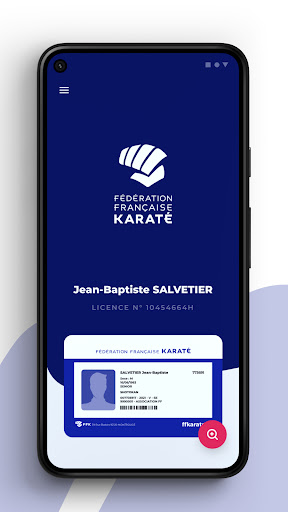 FFKarate e-licence Screen 3