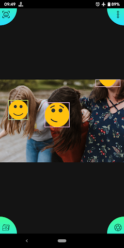 Android application Face Hide screenshort