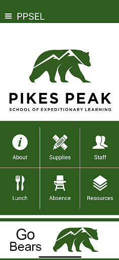 Android application Pikes Peak School screenshort