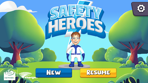Android application Safety Heroes screenshort