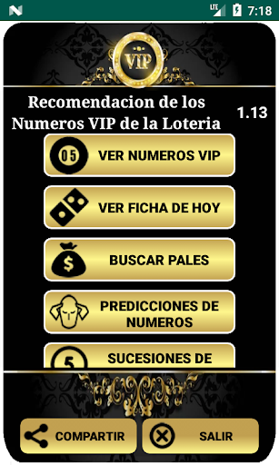 Recomendacion Numeros VIP Screen 3