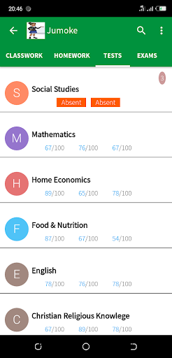CHRIS-FLOURISH SCHOOLS Screen 2