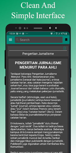 Pengantar Jurnalistik Screen 2
