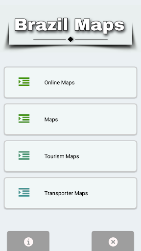Android application Brazil Maps screenshort