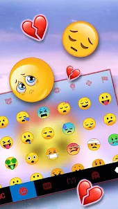 Heart Broken Emoji Theme