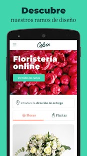 Colvin - Envía flores a domicilio Screenshot