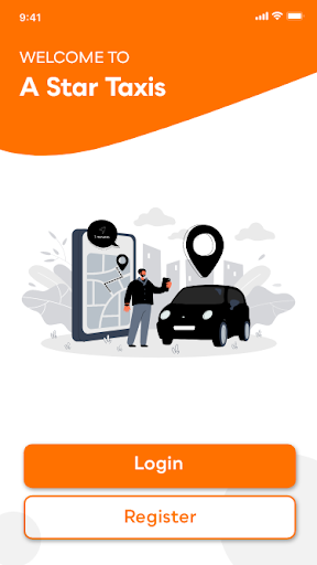 Android application A Star Taxis screenshort