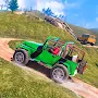 Crazy Jeep Driver:Offroad Taxi