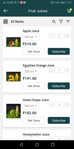 Falhari - a Fruitful Habit Screen 3