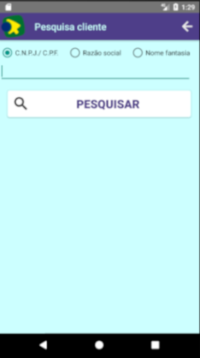 Android application Acesse automação (BETA) screenshort
