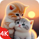 Cute Cat Wallpaper Live HD 4K