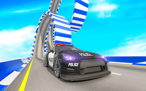 Police Mega Ramp - Car Stunts Games 1.15 APK screenshots 4