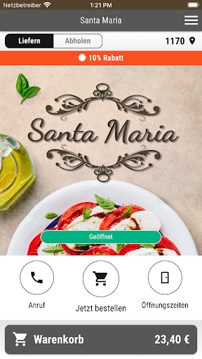 Android application Santa Maria screenshort