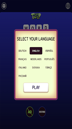 Android application Text Twist 3 Word Game screenshort
