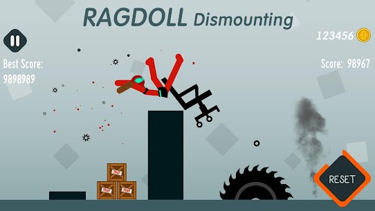 Ragdoll Dismounting MOD APK (Unlimited Money) Download 3