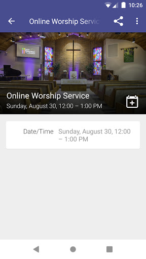 Lacey Presbyterian Church Screen 2