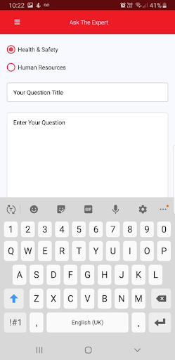 Ask The Expert Screen 2