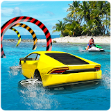 Water Car Surfer Driving 3D icon