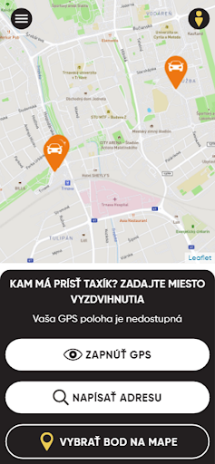 Eurotaxi Trnava Screen 2