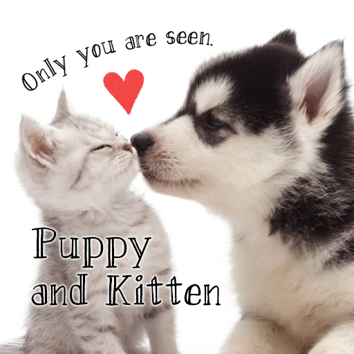 Puppy and Kitten +HOME logo